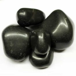 Nature Rabbit Black big pebbles